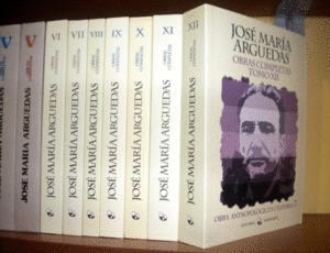 OBRAS COMPLETAS DE JOSÉ MARÍA ARGUEDAS TOMOS DEL VI AL XII
